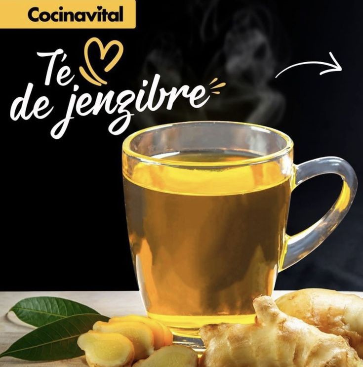 Té de jengibre para la garganta