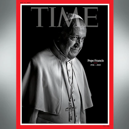La portada de la revista TIME por la muerte del papa Francisco: “El párroco del mundo que lideró en una era de crisis”